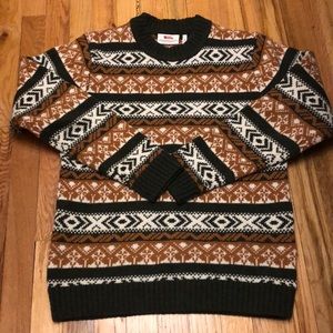 Fjallraven Men’s Wool Sweater Size Small